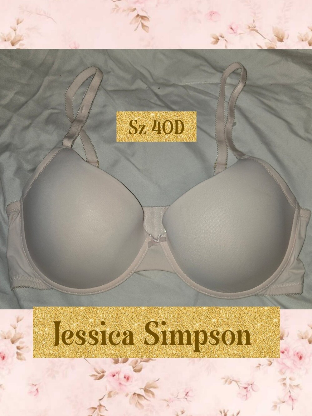 Jessica Simpson Women's Bra (Size 40D)